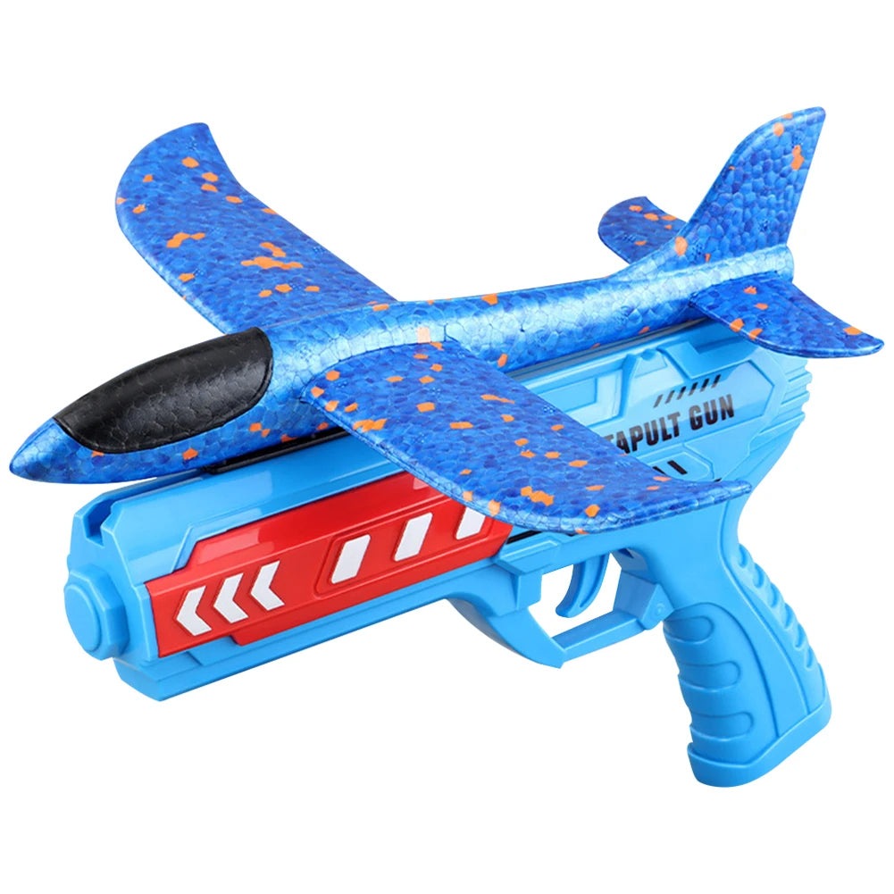 Glow Fly Airplane Launcher Toys Light Birthday Gifts for Boys Girls