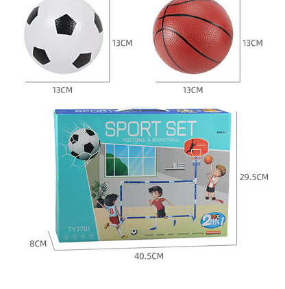 Creative basketball toy combination set