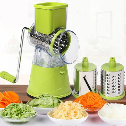 Manual Rotary Cheese Grater for Vegetable Cutter