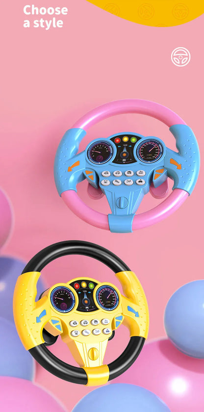 Kids Simulation Driving Car Steering Wheel Toy