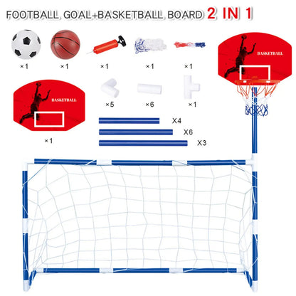 Creative basketball toy combination set