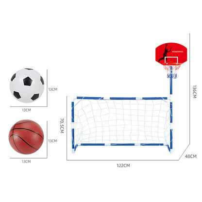 Creative basketball toy combination set